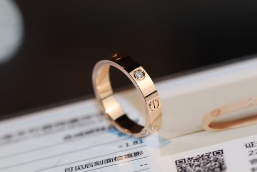 卡地亚-窄版 经典love螺丝1钻/无钻 戒指（XTY） 商品图2