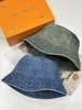 驴家 新款牛仔老花渔夫帽 新工艺牛仔面料(CO) 商品缩略图0
