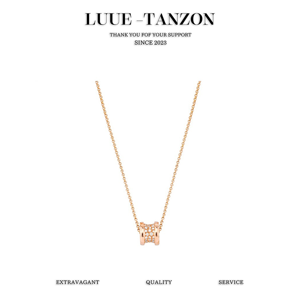 宝格丽-钻圈小蛮腰项链小号（XTY）