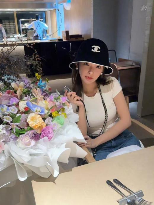 CHANEL香奈儿 经典印花Logo棉质 棉 渔夫帽 男女同款（CO） 商品图9