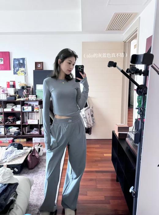 今天来约alo神裤阔腿裤 金智秀同款！ 一如既往的alo渠道（SS） 商品图12