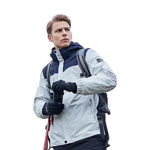 JEEP吉普 男冲锋衣抓绒两件套 J942094091 商品图2