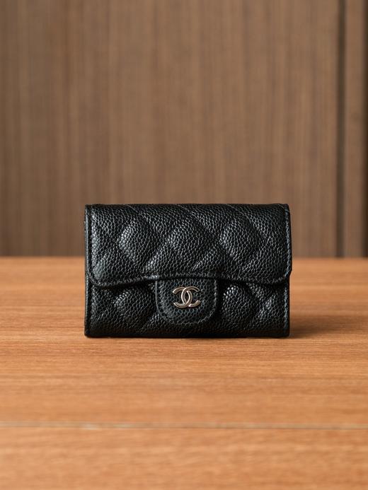 香奈儿 经典CF翻盖鱼子酱卡包全套包装！（SS） 商品图5