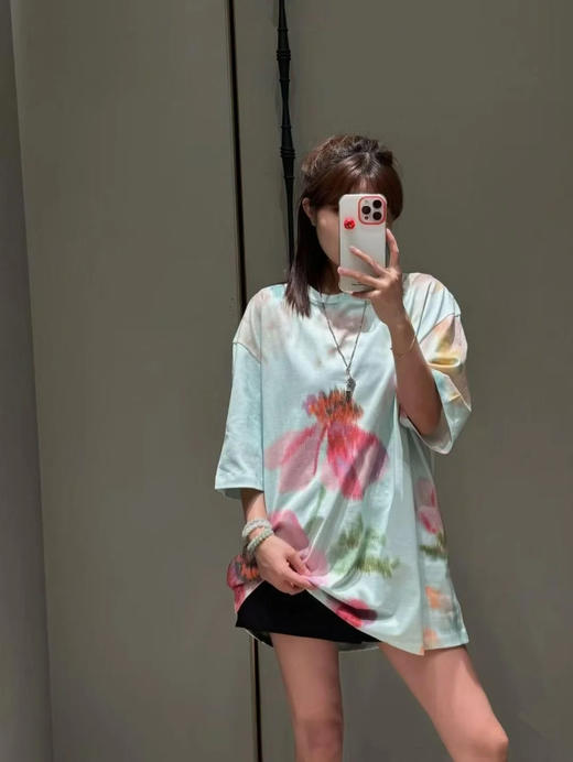 罗意威春夏新款花朵晕染短袖（TM） 商品图2