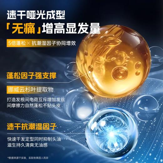 男士发蜡发泥发胶定型喷雾自然持久蓬松碎发整理造型神器啫喱膏水 商品图4