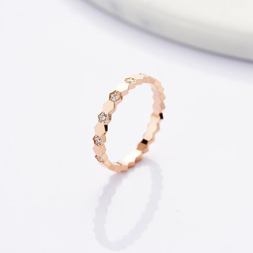 尚美 蜂窝戒指  V金镀金CNC版本 （XTY） 商品图11