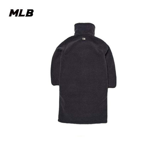 【S断码服】【微瑕，如无货做退款处理】MLB官方男女情侣羊羔绒长款外套时尚运动保暖宽松21年秋季新款3AJPF3416 商品图2