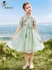 【孩提精灵】3040 新中式两件套童连衣裙-喜出 商品缩略图0