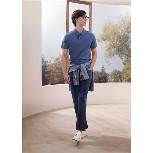 佐丹奴男装SS25商场同款【液氨面料】polo衫01015243 商品图1