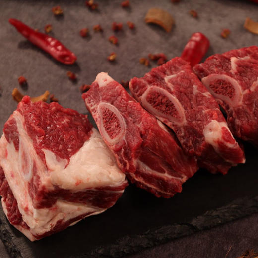 泾源黄牛肉 精选牛肋排500g 商品图2