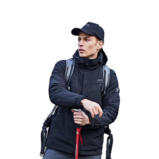 JEEP吉普 男冲锋衣抓绒两件套 J942094091 商品图4