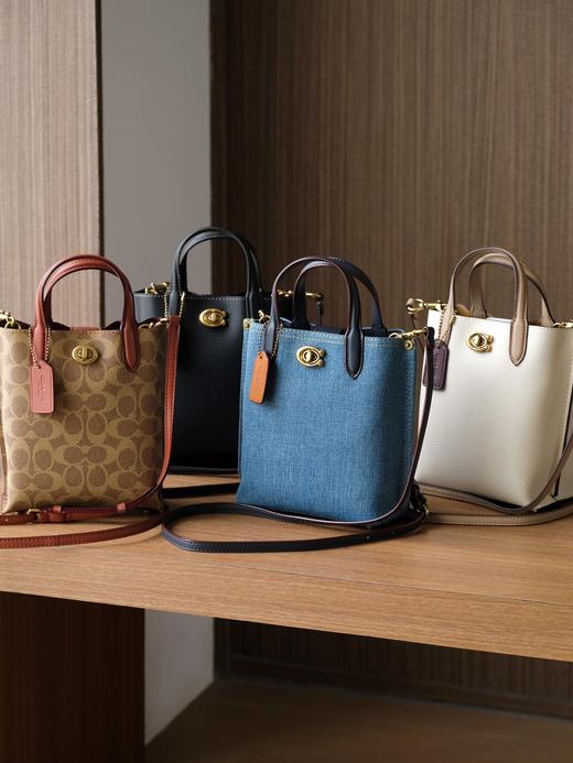蔻驰   2024新款女士托特小号 单肩斜挎手提薯条包 单肩包  手提包 （SS） 商品图1