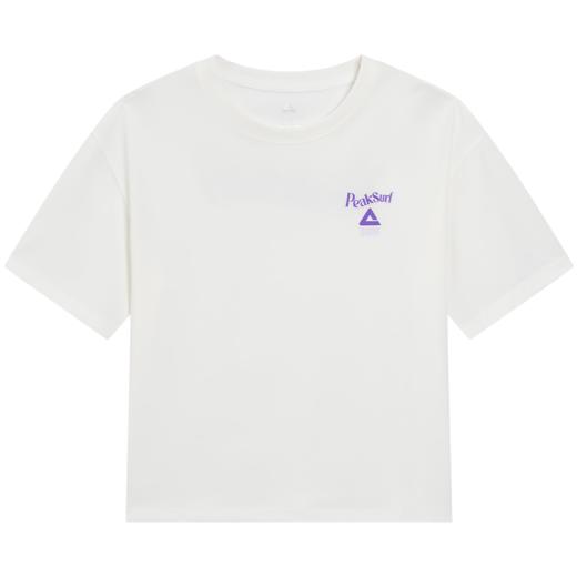 匹克2025年新款时尚系列女款圆领短袖T恤F6252522 商品图1