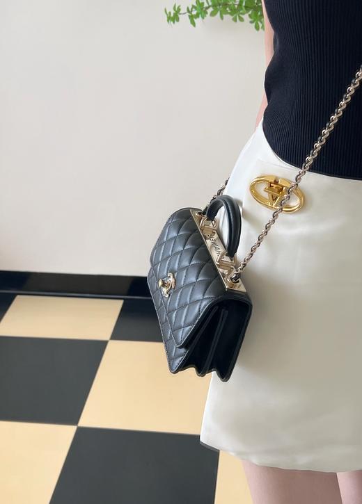 香奈儿 24b 秋冬系列Trendy   CC 风琴包黑色♥ （LZ) 商品图6