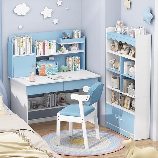 【儿童学习桌椅】中小学生写字作业书桌 家用简约男孩女孩课桌椅桌子套装  商品图1