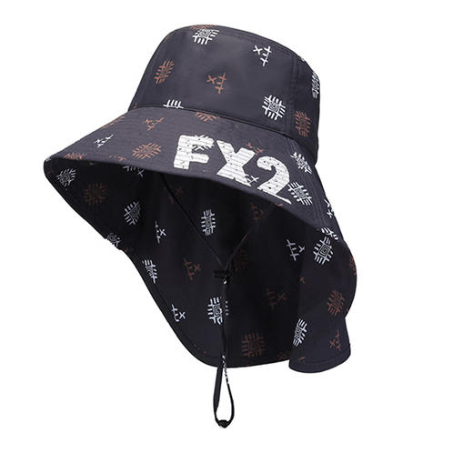 EX2伊海诗 女防晒披肩遮阳防紫外线大檐帽 367105 商品图2