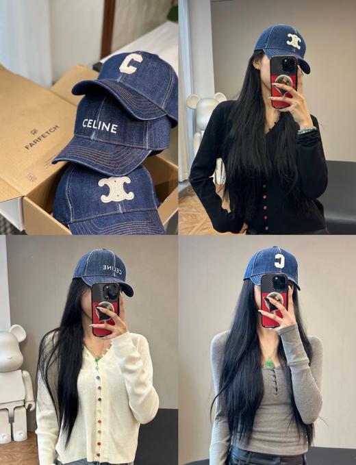 赛琳 牛仔系列鸭舌帽棒球帽（CO） 商品图4