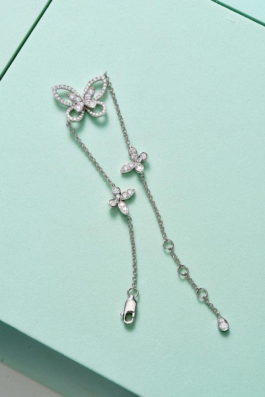Princess满钻蝴蝶项链  手链 耳钉 合集 （XTY） 商品图1