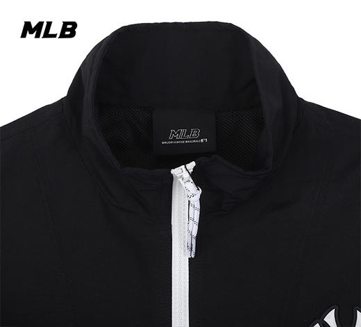 【XS断码服】【微瑕，如无货做退款处理】MLB男女夹克衫纽约洋基队NY棒球串标半拉链外套运动31JPU6131 商品图2
