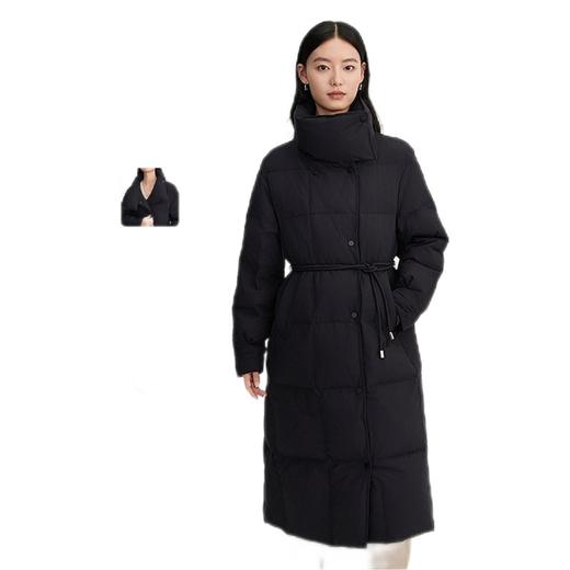 艾莱依 女气质收腰长款羽绒服 6024701273 商品图1