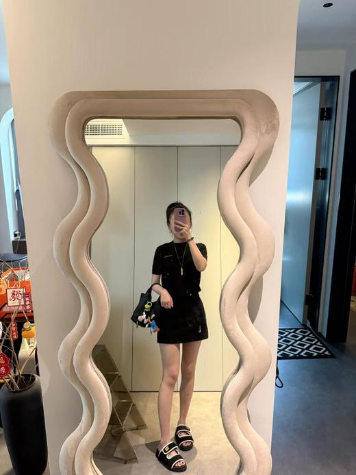 缪缪 两带魔术贴!!编织 厚底拖鞋（HC） 商品图4