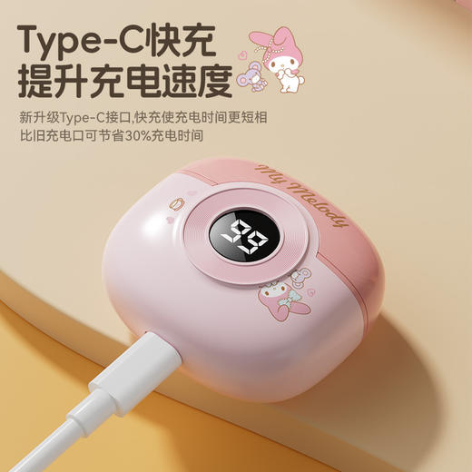 升级三丽鸥高配蓝牙耳机💖可爱满分+杜比音效，长续航低延迟三丽鸥真无线蓝牙耳机 入耳式迷你可爱卡通耳机 商品图3