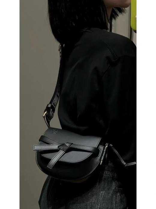 罗意威 新版logo绣花编织宽肩带马鞍包 多色合集 （MM） 商品图6