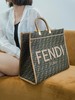 FENDI芬迪 Sunshine系列 压印老花Logo通勤大容量牛皮 阳光包托特包 购物袋 手提包 （LZ) 商品缩略图9
