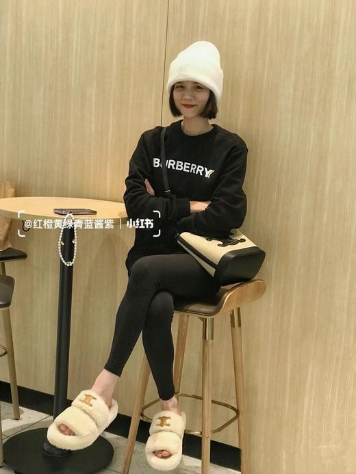 赛琳  黑白 cuir triomphe 水桶包 单肩包 斜挎包 （LZ） 商品图7