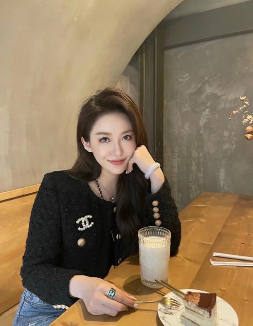 香奈儿 施华洛珍珠水晶双拼胸针（XTY） 商品图4