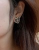 香奈儿  24春夏最新款  香小号仿牛仔爱心耳钉 （XTY） 商品缩略图11