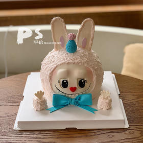 Labubu拉布布奶油蛋糕