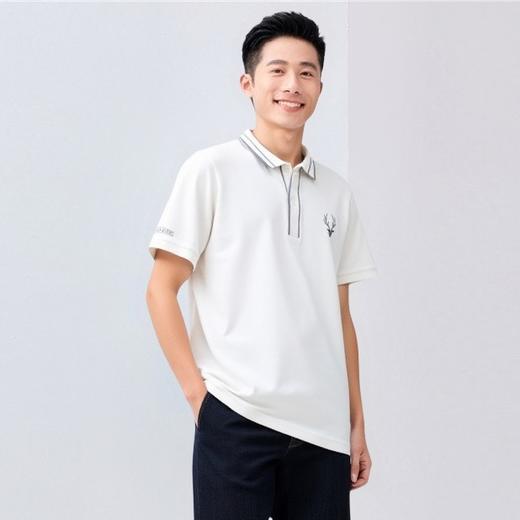 佐丹奴男装SS25商场同款针织POLO衫01015232 商品图2