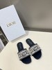 迪奥-【全新到货】经典款棉质3D立体刺绣印花凉拖鞋（DBG） 商品缩略图11