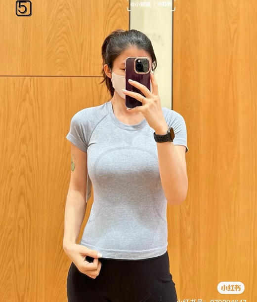 lulu家Swiftly Tech 女士运动短袖T恤42502 商品图5