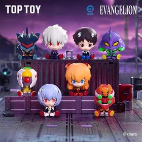 TOPTOY EVA 新世纪福音战士 MINI坐坐 8只/盒 盲盒
