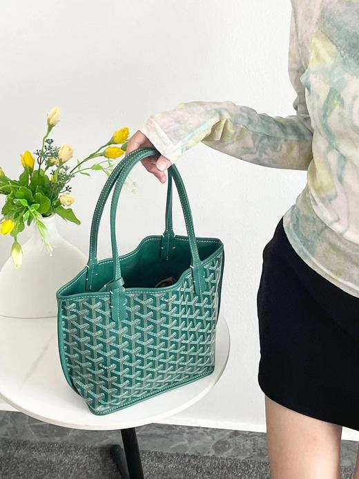 戈雅-狗牙双面购物袋mini tote，跟正品同渠道进口料！（XS） 商品图7