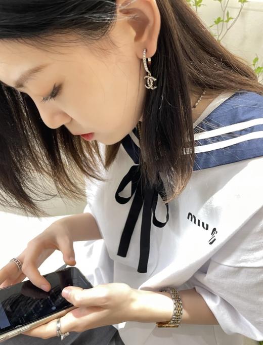 香奈儿 双C满钻耳钩 （XTY） 商品图7