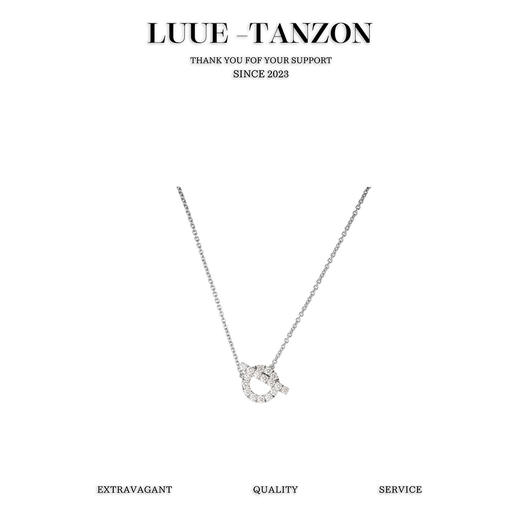 爱马仕-Finesse系列，小Q，新增银色，Y字项链（XTY） 商品图0