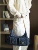 香奈儿 25C最新爆款“大号”HOBO、嬉皮包，“冷水洗”深色丹宁牛仔单肩包（LZ) 商品缩略图10