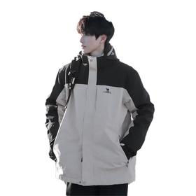 骆驼 男三合一冲锋衣 A9W214119AX