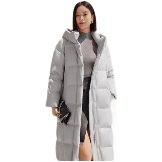 波司登 女连帽长款羽绒服 B40144174 商品图0