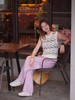 Aimi 天丝亚麻山本弯刀裤 ME2846 商品缩略图9