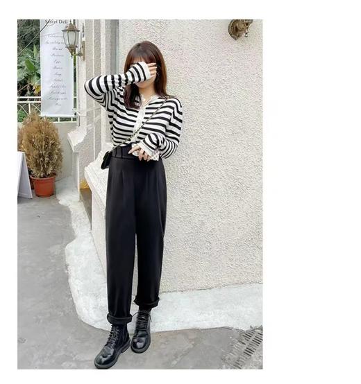 双十二福利！【诗铭洛可】W675呢料鱼骨裤 商品图9