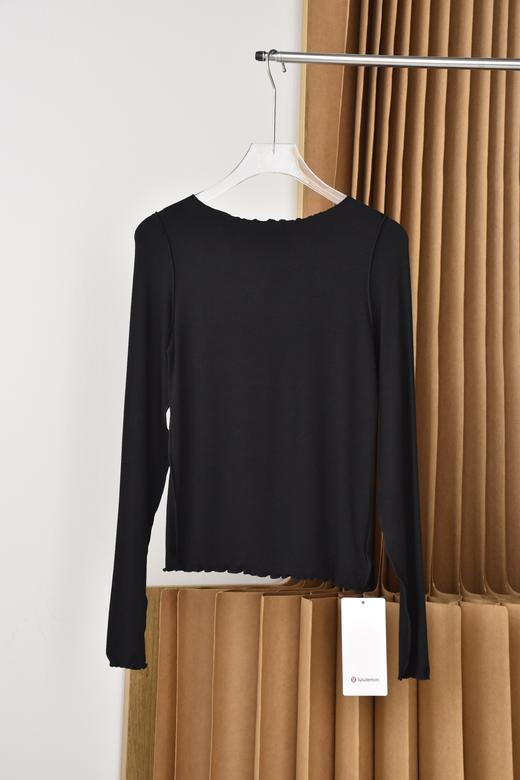 LuLU Hold Tight Boatneck船领波浪边长袖T恤tee！ 早春的万能打底衫（SS） 商品图2