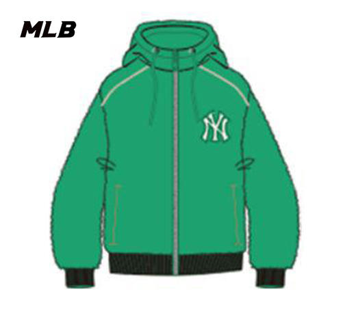 【S/M断码服】【微瑕，如无货做退款处理】MLB2022冬款男女情侣夹克保暖毛绒棉服外套防风3AFDB0426 商品图0