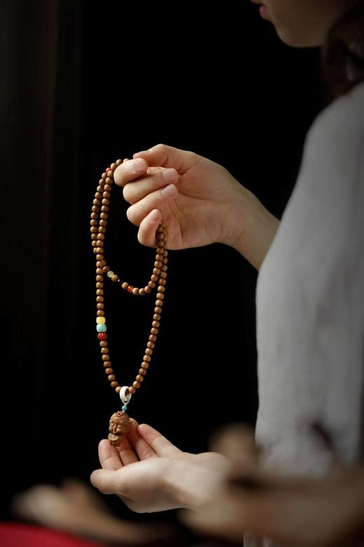 老山檀香【花诺】手串6mm*108颗 商品图4