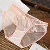 【5条更划算❗荷叶边透明纯欲内裤】日系甜美独家设计，舒适不撞款，上身自带暖昧氛围，提臀翘臀塑造蜜桃臀，养护桑蚕丝底裆抑jun中腰少女三角裤QQ 商品缩略图6