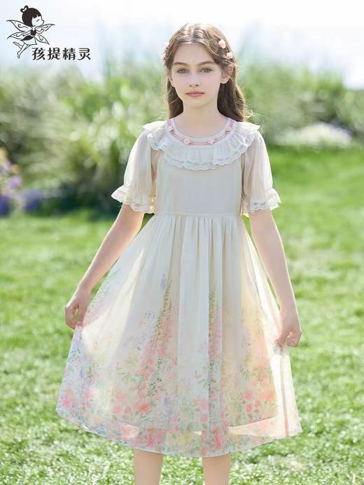 【孩提精灵】法式玫瑰 童连衣裙-喜出 商品图0