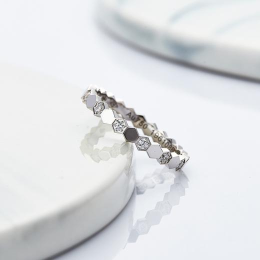 尚美 蜂窝戒指  V金镀金CNC版本 （XTY） 商品图14